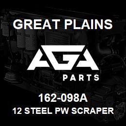 162-098A Great Plains 12 STEEL PW SCRAPER | AGA Parts