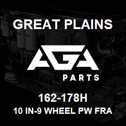 162-178H Great Plains 10 IN-9 WHEEL PW FRAME | AGA Parts