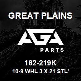 162-219K Great Plains 10-9 WHL 3 X 21 STL'V' PW GANG | AGA Parts