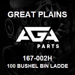 167-002H Great Plains 100 BUSHEL BIN LADDER | AGA Parts