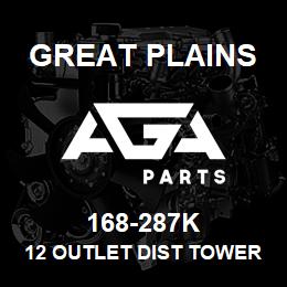 168-287K Great Plains 12 OUTLET DIST TOWER ASSY | AGA Parts