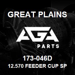 173-046D Great Plains 12.570 FEEDER CUP SPACER TUBE | AGA Parts