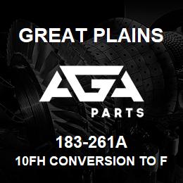 183-261A Great Plains 10FH CONVERSION TO FOLDING PW | AGA Parts