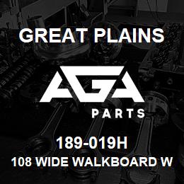 189-019H Great Plains 108 WIDE WALKBOARD WELDMENT | AGA Parts