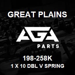 198-258K Great Plains 1 X 10 DBL V SPRING ADJ & HDWR | AGA Parts