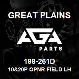 198-261D Great Plains 10&20P OPNR FIELD LH TRASH CAP | AGA Parts