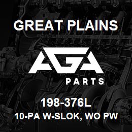 198-376L Great Plains 10-PA W-SLOK, WO PW ADJ R-EXT | AGA Parts