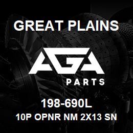 198-690L Great Plains 10P OPNR NM 2X13 SN FRONT | AGA Parts