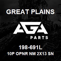 198-691L Great Plains 10P OPNR NM 2X13 SN REAR | AGA Parts