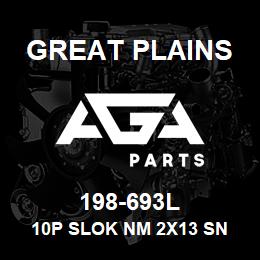 198-693L Great Plains 10P SLOK NM 2X13 SN REAR | AGA Parts