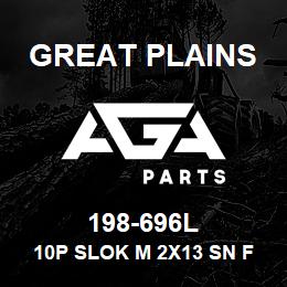 198-696L Great Plains 10P SLOK M 2X13 SN FRONT | AGA Parts