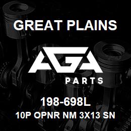 198-698L Great Plains 10P OPNR NM 3X13 SN FRONT | AGA Parts