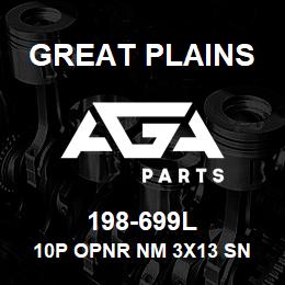 198-699L Great Plains 10P OPNR NM 3X13 SN REAR | AGA Parts