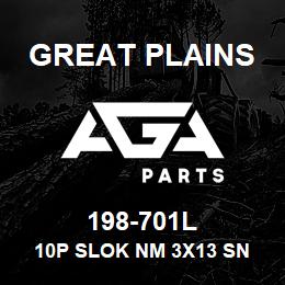 198-701L Great Plains 10P SLOK NM 3X13 SN REAR | AGA Parts