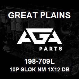 198-709L Great Plains 10P SLOK NM 1X12 DB REAR | AGA Parts