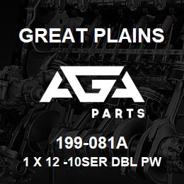 199-081A Great Plains 1 X 12 -10SER DBL PW ARM BND R | AGA Parts