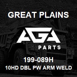 199-089H Great Plains 10HD DBL PW ARM WELDMENT LH | AGA Parts