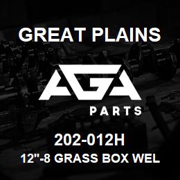 202-012H Great Plains 12'-8 GRASS BOX WELDMENT | AGA Parts