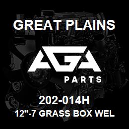 202-014H Great Plains 12'-7 GRASS BOX WELDMENT | AGA Parts