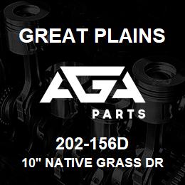 202-156D Great Plains 10' NATIVE GRASS DRIVE SHAFT | AGA Parts