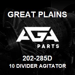 202-285D Great Plains 10 DIVIDER AGITATOR RH | AGA Parts