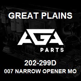 202-299D Great Plains 007 NARROW OPENER MOUNT | AGA Parts
