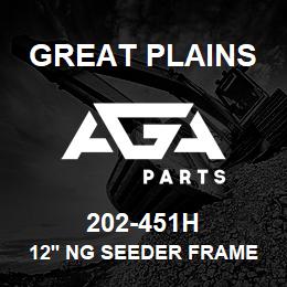 202-451H Great Plains 12' NG SEEDER FRAME & BOX WELD | AGA Parts