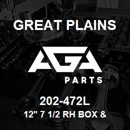 202-472L Great Plains 12' 7 1/2 RH BOX & TRAY ASSY | AGA Parts