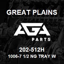 202-512H Great Plains 1006-7 1/2 NG TRAY WELDMENT | AGA Parts