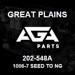 202-548A Great Plains 1006-7 SEED TO NG | AGA Parts