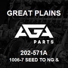 202-571A Great Plains 1006-7 SEED TO NG & SGS | AGA Parts