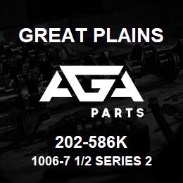 202-586K Great Plains 1006-7 1/2 SERIES 2 NG TRAY | AGA Parts