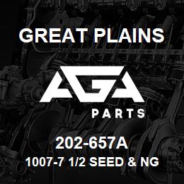 202-657A Great Plains 1007-7 1/2 SEED & NG | AGA Parts