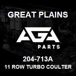 204-713A Great Plains 11 ROW TURBO COULTER BNDL | AGA Parts