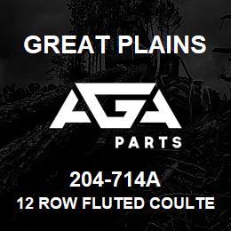 204-714A Great Plains 12 ROW FLUTED COULTER BNDL | AGA Parts