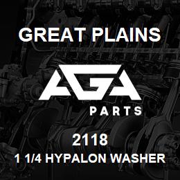 2118 Great Plains 1 1/4 HYPALON WASHER | AGA Parts