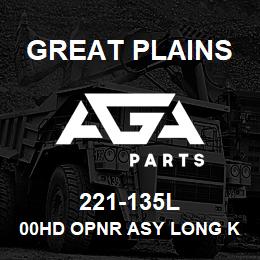 221-135L Great Plains 00HD OPNR ASY LONG KEET NO PWA | AGA Parts