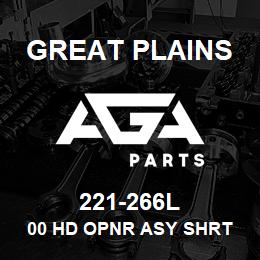 221-266L Great Plains 00 HD OPNR ASY SHRT S-LOK 4X12 | AGA Parts