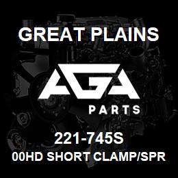 221-745S Great Plains 00HD SHORT CLAMP/SPRING ASY | AGA Parts