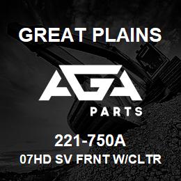 221-750A Great Plains 07HD SV FRNT W/CLTR 3X13 TUR | AGA Parts