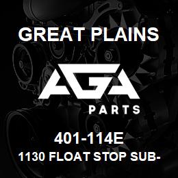 401-114E Great Plains 1130 FLOAT STOP SUB-WELDMENT | AGA Parts