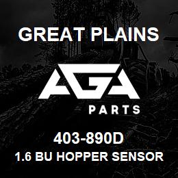 403-890D Great Plains 1.6 BU HOPPER SENSOR MOUNT PLT | AGA Parts