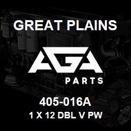 405-016A Great Plains 1 X 12 DBL V PW | AGA Parts