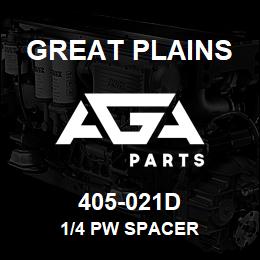 405-021D Great Plains 1/4 PW SPACER | AGA Parts