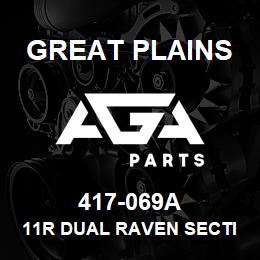 417-069A Great Plains 11R DUAL RAVEN SECTIONAL | AGA Parts