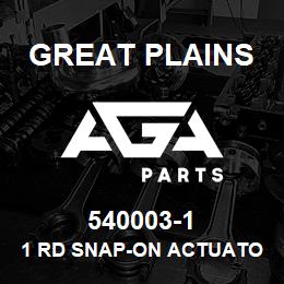 540003-1 Great Plains 1 RD SNAP-ON ACTUATOR | AGA Parts