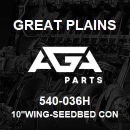 540-036H Great Plains 10'WING-SEEDBED CONDITIONER LH | AGA Parts