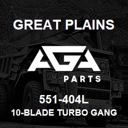 551-404L Great Plains 10-BLADE TURBO GANG LH | AGA Parts