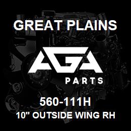 560-111H Great Plains 10' OUTSIDE WING RH | AGA Parts