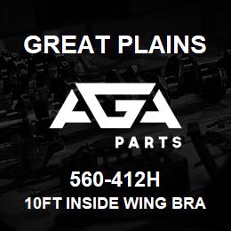 560-412H Great Plains 10FT INSIDE WING BRACE FLT RH | AGA Parts